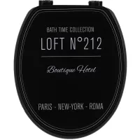 Kliknite za detalje - Tendance Wc Daska Sa Plasticnim Okovima 37,5x46 Neo Retro Crna Kliknite za detalje - Tendance Wc Daska Sa Plasticnim Okovima 37,5x46 Neo Retro Crna