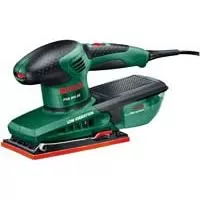 Bosch Vibraciona brusilica PSS 250 AE 0603340220 Bosch Vibraciona brusilica PSS 250 AE 0603340220 - Vibraciona brusilica PSS 250 AE je idealno rešenje za fin izbrusak i brzo napredovanje prilikom brušenja sa snažnim motorom od 250W