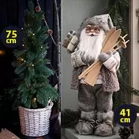 Kliknite za detalje - Kupi Zajedno! Jelka sa lampicama i Deda Mraz Kliknite za detalje - Kupi Zajedno! Jelka sa lampicama i Deda Mraz