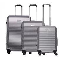 Kliknite za detalje - Komplet ABS kofera mali, srednji i veliki Capri grey Enova 524240 Kliknite za detalje - Komplet ABS kofera mali, srednji i veliki Capri grey Enova 524240