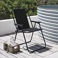 Kliknite za detalje - Sklopiva Stolica Za Plažu, Terasu ili Dvorište Berg Crna Kliknite za detalje - Sklopiva Stolica Za Plažu, Terasu ili Dvorište Berg Crna