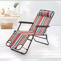 Kliknite za detalje - Ležaljka - Podesiva Stolica Sa Jastukom Za Plažu, Terasu, Piknik Kliknite za detalje - Ležaljka - Podesiva Stolica Sa Jastukom Za Plažu, Terasu, Piknik
