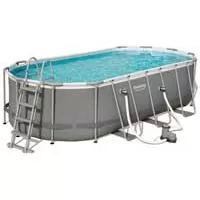 Kliknite za detalje - Bestway 56710 Ovalni bazen sa čeličnom konstrukcijom Komplet 549 x 274 x 122cm Kliknite za detalje - Bestway 56710 Ovalni bazen sa čeličnom konstrukcijom Komplet 549 x 274 x 122cm