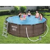 Kliknite za detalje - Bestway 56709 Bazen sa čeličnim ramom pumpom i merdevinama 3.66m x 1m Kliknite za detalje - Bestway 56709 Bazen sa čeličnim ramom pumpom i merdevinama 3.66m x 1m