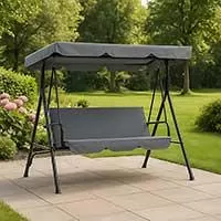 Kliknite za detalje - Baštenska Ljuljaška Aztec Grey Nosivosti 240 kg Kliknite za detalje - Baštenska Ljuljaška Aztec Grey Nosivosti 240 kg