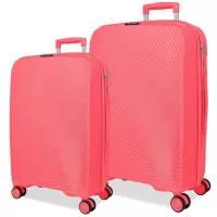Kliknite za detalje - Komplet PP kofera 64/55cm Roll Road Orbit pink 54995 Kliknite za detalje - Komplet PP kofera 64/55cm Roll Road Orbit pink 54995