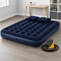 Kliknite za detalje - Bračni krevet na naduvavanje sa dva jastuka i pumpom Kliknite za detalje - Bračni krevet na naduvavanje sa dva jastuka i pumpom