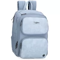 Kliknite za detalje - Ranac 37cm sa pregradom za laptop Pepe Jeans Jana blue 71421 Kliknite za detalje - Ranac 37cm sa pregradom za laptop Pepe Jeans Jana blue 71421