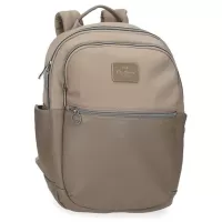Kliknite za detalje - Ranac 36cm sa pregradom za laptop Pepe Jeans Christine beige 70920 Kliknite za detalje - Ranac 36cm sa pregradom za laptop Pepe Jeans Christine beige 70920