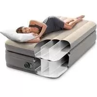 Kliknite za detalje - Intex krevet na naduvavanje sa ugrađenom pumpom Dura-Beam Prime Comfort 64162ND 99x191x51cm Kliknite za detalje - Intex krevet na naduvavanje sa ugrađenom pumpom Dura-Beam Prime Comfort 64162ND 99x191x51cm