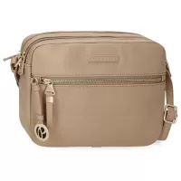 Kliknite za detalje - Torba 24cm od eko kože na rame Pepe Jeans Elia beige 79454 Kliknite za detalje - Torba 24cm od eko kože na rame Pepe Jeans Elia beige 79454
