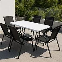 Kliknite za detalje - Baštenska Garnitura Kamille Za 6 osoba Kliknite za detalje - Baštenska Garnitura Kamille Za 6 osoba