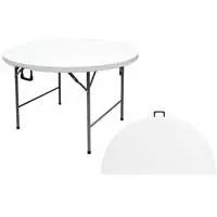 Kliknite za detalje - Sklopivi okrugli sto prečnika 150cm 4244 Kliknite za detalje - Sklopivi okrugli sto prečnika 150cm 4244