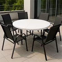 Kliknite za detalje - Baštenska Garnitura Mit Za 6 osoba Sa sklopivim okruglim stolom Kliknite za detalje - Baštenska Garnitura Mit Za 6 osoba Sa sklopivim okruglim stolom
