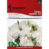 Kliknite za detalje - Seme za Karanfil šabo - beli - Dianthus caryophyllus 5 kesica 3225/6