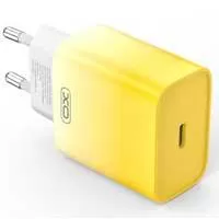 Kliknite za detalje - XO Brzi punjač za mobilne uređaje USB-C 30W CE18 žuti Kliknite za detalje - XO Brzi punjač za mobilne uređaje USB-C 30W CE18 žuti