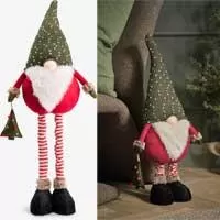 Kliknite za detalje - Novogodišnji patuljak sa podesivim nogama V82cm Kliknite za detalje - Novogodišnji patuljak sa podesivim nogama V82cm