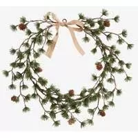 Kliknite za detalje - Novogodišnji dekorativni venčić sa šišarkama 45cm Kliknite za detalje - Novogodišnji dekorativni venčić sa šišarkama 45cm