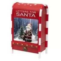 Kliknite za detalje - Osvetljeno LED sanduče sa melodijom i efektom padanja snega V40cm Kliknite za detalje - Osvetljeno LED sanduče sa melodijom i efektom padanja snega V40cm