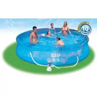 Kliknite za detalje - Nadzemni bazen Intex EasySet - 366x76 cm - ClearView (56916) + Merdevine (58909) + 3 filtera Kliknite za detalje - Nadzemni bazen Intex EasySet - 366x76 cm - ClearView (56916) + Merdevine (58909) + 3 filtera