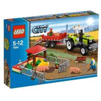 Kliknite za detalje - LEGO® City Pig Farm & Tractor LE7684