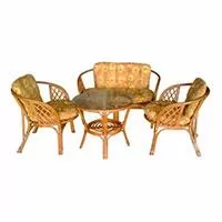 Kliknite za detalje - Bambus Ratan Garnitura Moć Cveća Kliknite za detalje - Bambus Ratan Garnitura Moć Cveća