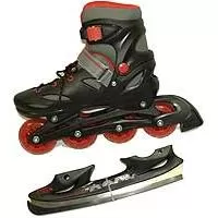 Kliknite za detalje - Rock Klizaljke i Roleri 2 u 1 Broj 38 - 41 Crvene  18-442 Kliknite za detalje - Rock Klizaljke i Roleri 2 u 1 Broj 38 - 41 Crvene  18-442