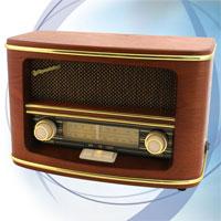 Kliknite za detalje - Roadstar retro drveni radio HRA-1500