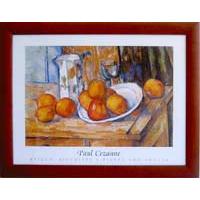 Kliknite za detalje - Paul Cezanne - Bricco, Bicchiere e piato con frutta - 40/50 E3 EP