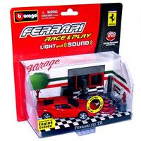 Kliknite za detalje - Autić set Bburago Ferrari Racing Light and Sound BU31110