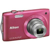 Kliknite za detalje - Nikon Digitalni Fotoaparat CoolPix S3300 Pink 16790/16622