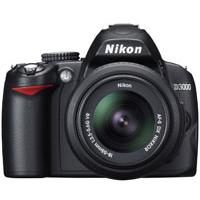 Kliknite za detalje - Nikon SLR fotoaparat D3000 sa objektivima 18-55VR i 55-200VR