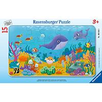 Kliknite za detalje - Ravensburger Puzzle slagalica za decu 15 delova Pod morem 05632
