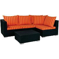 Kliknite za detalje - Ugaona Garnitura Jamaica Combination - 2 Fotelje + 2 Ugla + Sto + Jastuci