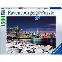 Kliknite za detalje - Ravensburger Puzzle slagalica Zima u Njujorku 1500 delova 17108