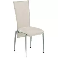 Kliknite za detalje - Trpezarijska stolica Devon metal krem Kliknite za detalje - Trpezarijska stolica Devon metal krem