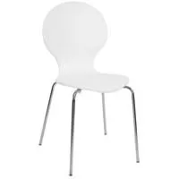 Kliknite za detalje - Trpezarijska stolica RUBEN hrom bela Kliknite za detalje - Trpezarijska stolica RUBEN hrom bela