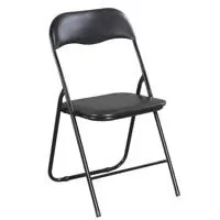 Kliknite za detalje - Sklopiva stolica Tom crna Kliknite za detalje - Sklopiva stolica Tom crna