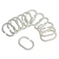 Kliknite za detalje - Alke za tuš-zavese 12 komada Kliknite za detalje - Alke za tuš-zavese 12 komada