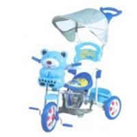 Kliknite za detalje - Plavi tricikl sa medom, drškom i suncobranom 8012BR 290065