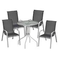 Kliknite za detalje - Baštenski Nameštaj Garnitura Santiago 4 Stolice + Sto Kliknite za detalje - Baštenski Nameštaj Garnitura Santiago 4 Stolice + Sto