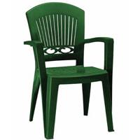 Kliknite za detalje - Scab Super Splendida zelena plastična stolica 391623