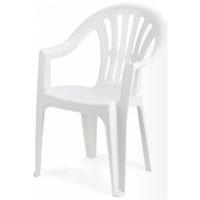 Kliknite za detalje - Plastična stolica Straight bela 1952345