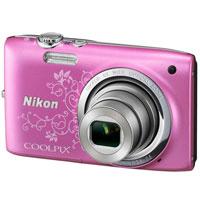 Kliknite za detalje - Nikon Digitalni Fotoaparat CoolPix S2700 pink LineArt