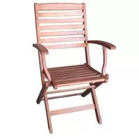 Kliknite za detalje - Sklopiva stolica sa naslonom za ruke Eucaliptus 0200036 Kliknite za detalje - Sklopiva stolica sa naslonom za ruke Eucaliptus 0200036