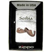 Kliknite za detalje - Zippo upaljač Srbija opanci 005148