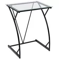 Kliknite za detalje - Kompjuterski sto Yumi staklo crna Kliknite za detalje - Kompjuterski sto Yumi staklo crna