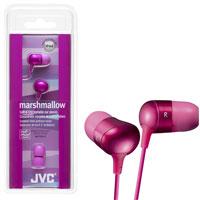 Kliknite za detalje - JVC Marshmallow In-ear slušalice od memorijske pene HA-FX35 pink