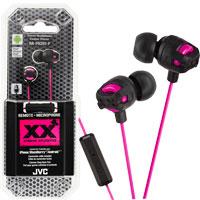 Kliknite za detalje - JVC XX In-Ear slušalice sa mikrofonom i daljinskim HA-FR201 pink