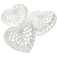 Kliknite za detalje - Novogodišnji pamučni ukrasi 3kom/p Srce Kliknite za detalje - Novogodišnji pamučni ukrasi 3kom/p Srce